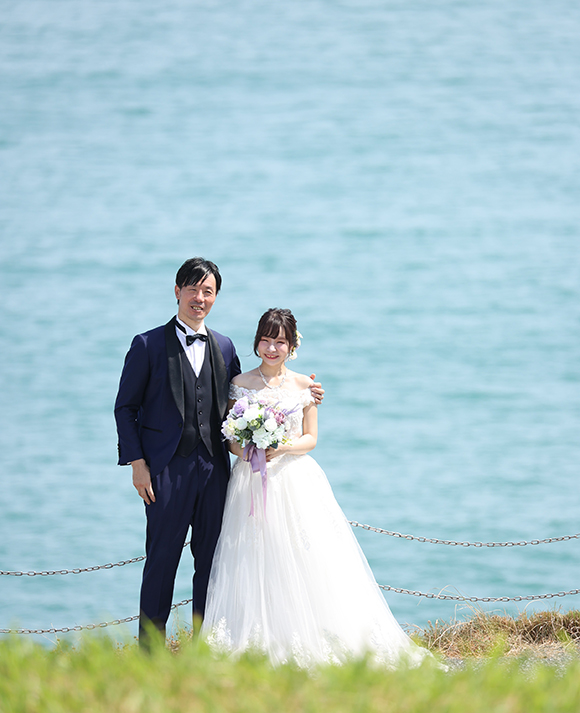 海・向日葵撮影写真